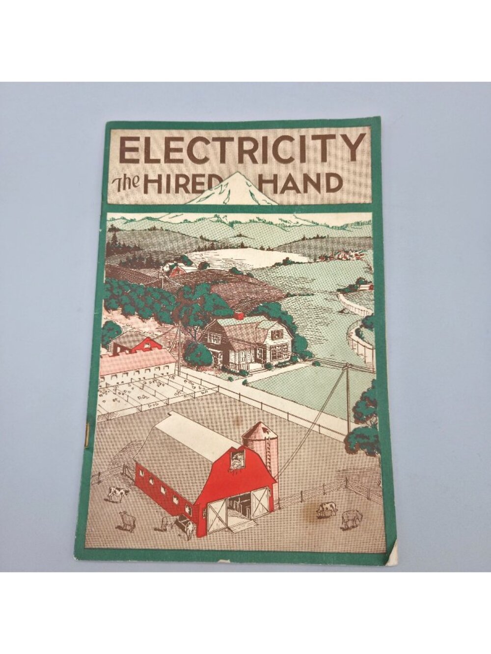 1930 Electricity The Hired Hand Pacific Northwest Public Service Co Booklet